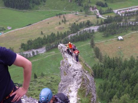 via ferrata les arcs