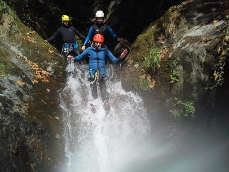 Canyonning les Arcs Pussy