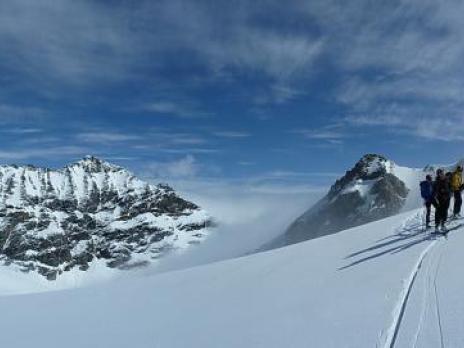 Col de la Tsanteleina versant français.