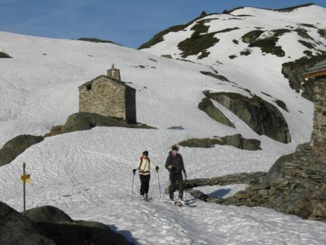 En montant vers le col