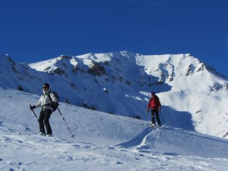 ski de randonnée dans le Beaufortain Combe Bénite