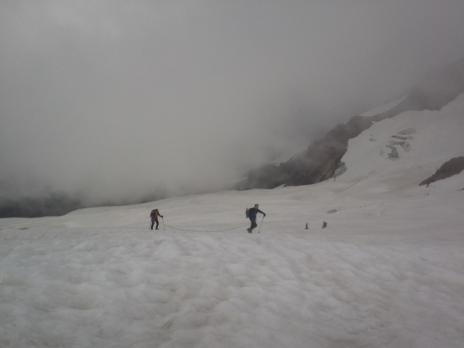 Sur le Glacier des Glaciers