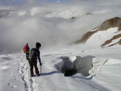 Dôme des Glaciers depuis le refuge Robert Blanc