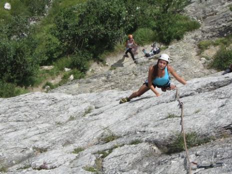Escalade à Séloge massif du Beaufortain - Guides des Arcs