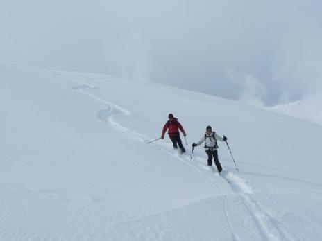 Descente du Dôme de Vaugel Beaufortain