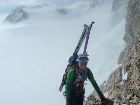Passage du col de la Tsanteleina.
