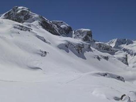 Montée au dessus du refuge