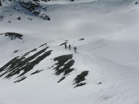 Vers le col des Fours