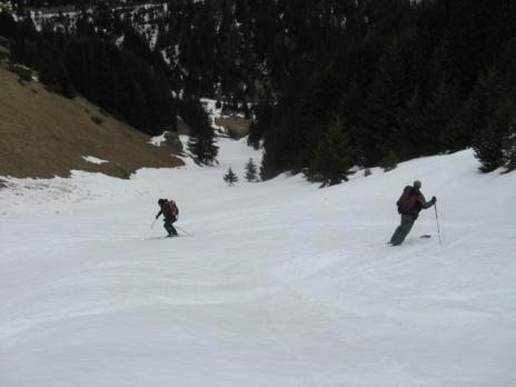 randonnée en beaufortain la fin de la descente