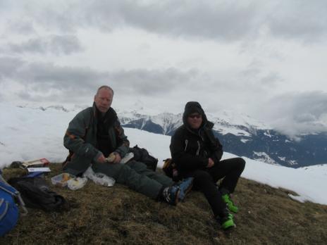 Randonnée en Beaufortain. Le sommet