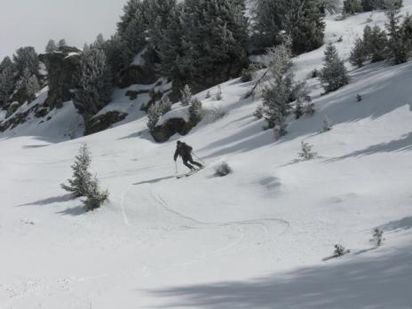 randonnée à ski en Vanoise. Mont Jovet