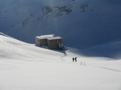 Le refuge Peclet Polset