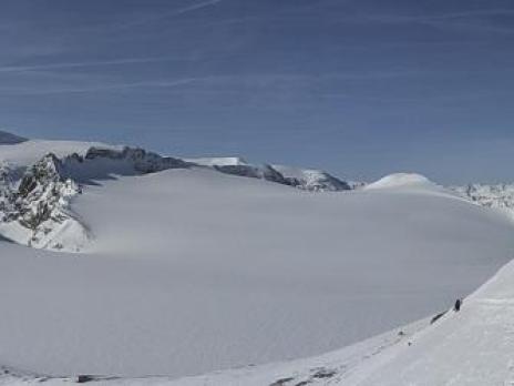 Arrivée au sommet de la Réchasse.