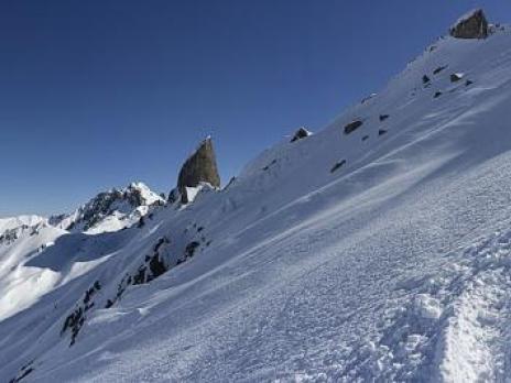 Descente sur le lac d'Amour