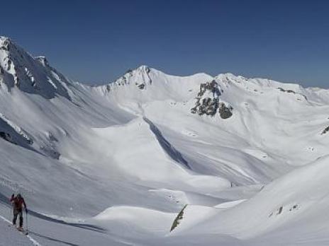 montée vers le col Tutu.