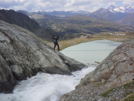 Le pont de singe du Ruitor