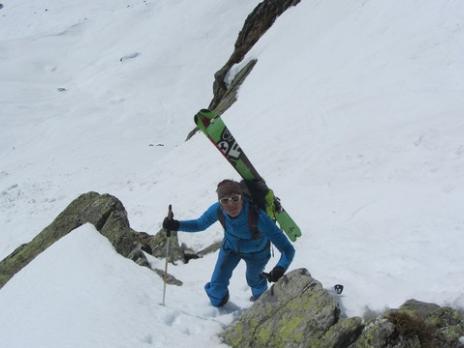 Ski de randonnée pointe de Cerdosse