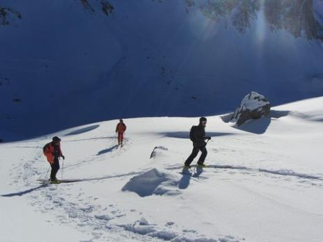 Initiation au ski de randonnée aux Arcs