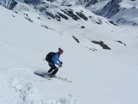 Ski de randonnée en Vanoise La Pointe Rousse