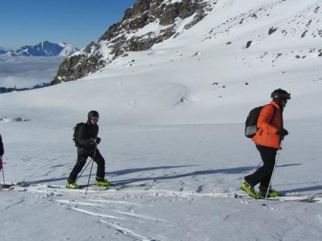 Initiation au ski de randonnée aux Arcs