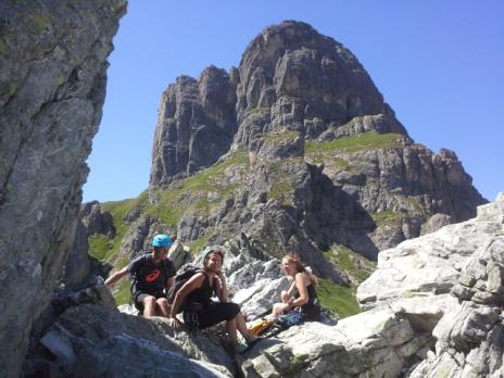 Au sommet de la tête de Balme, vue sur Pierra Menta