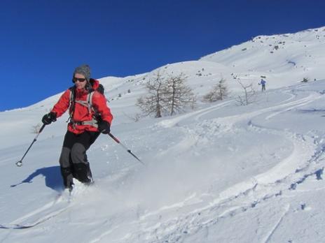 ski de randonnée Crête de l'Echaillon - Névache