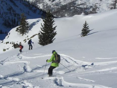 ski de randonnée Crête de l'Echaillon - Névache