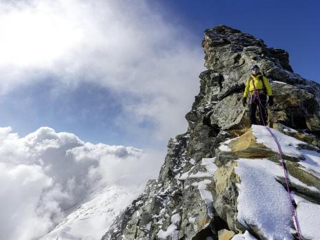 Au pied du grand gendarme.