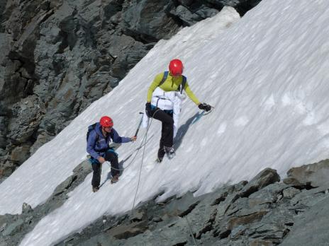 En remontant au col des Roches