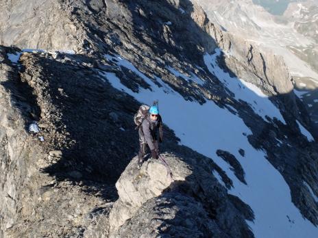 Tsanteleina arête sud