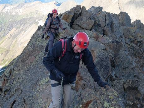 Sur l'arête des lanchettes