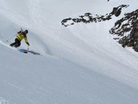 Les Arcs ski hors piste - Aiguille Rouge - guides des arcs
