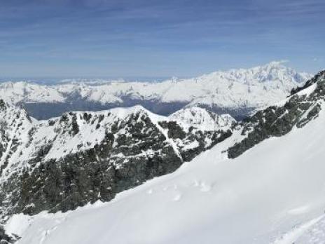 Sur le glacier du Geay