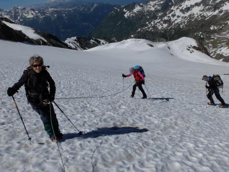 En montant a col du Grand
