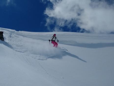 Ski de randonnée dans le Beaufortain Le Roc d'Enfer