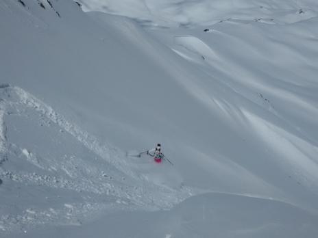 Ski de randonnée dans le Beaufortain Le Roc d'Enfer