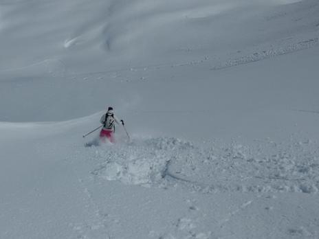 Ski de randonnée dans le Beaufortain Le Roc d'Enfer
