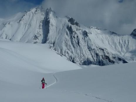 Ski de randonnée dans le Beaufortain Le Roc d'Enfer