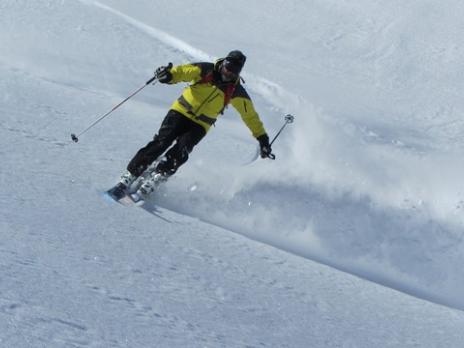 Les Arcs ski hors piste - Aiguille Rouge - guides des arcs