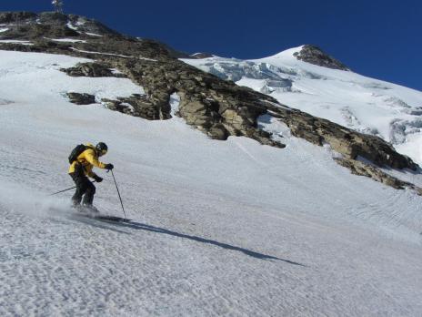 Tignes hors piste - ski de randonnée en juillet