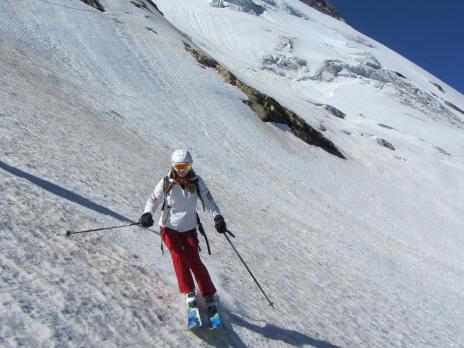 Tignes hors piste - ski de randonnée en juillet