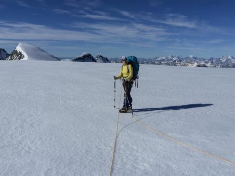 l'immense plateau sommital du dômes des Nants.