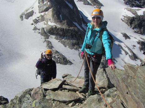 Randonnée glaciaire, la Traversière 3330m