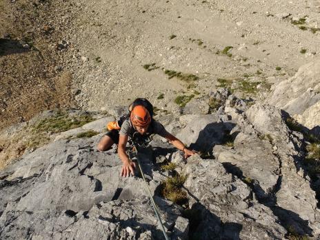 Pilier Sud de l'Aiguille de la Nova - Escalade Beaufortain