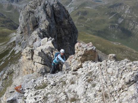 Alpinisme en Vanoise traversée des Rochers de Plassa