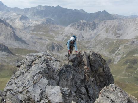 Alpinisme en Vanoise traversée des Rochers de Plassa
