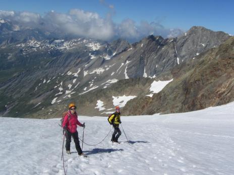 Dôme des Glaciers par le glacier des Glaciers