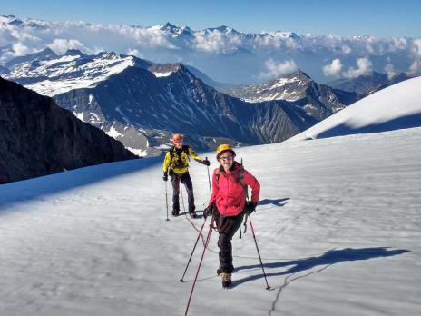 Dôme des Glaciers par le glacier des Glaciers - Guides des Arcs