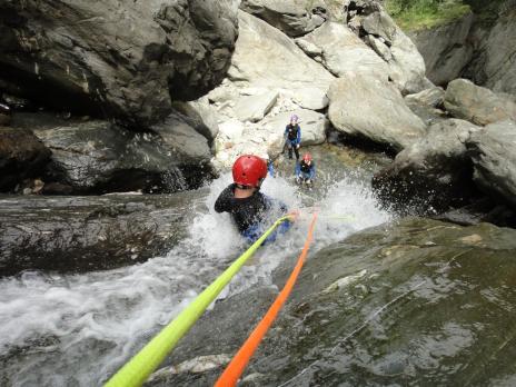 Canyonnig les Arcs. L'Eau Rousse