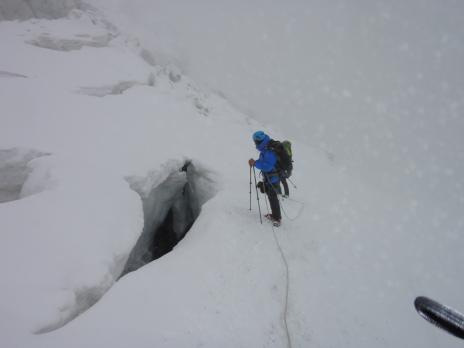 En montant au Grand Paradis